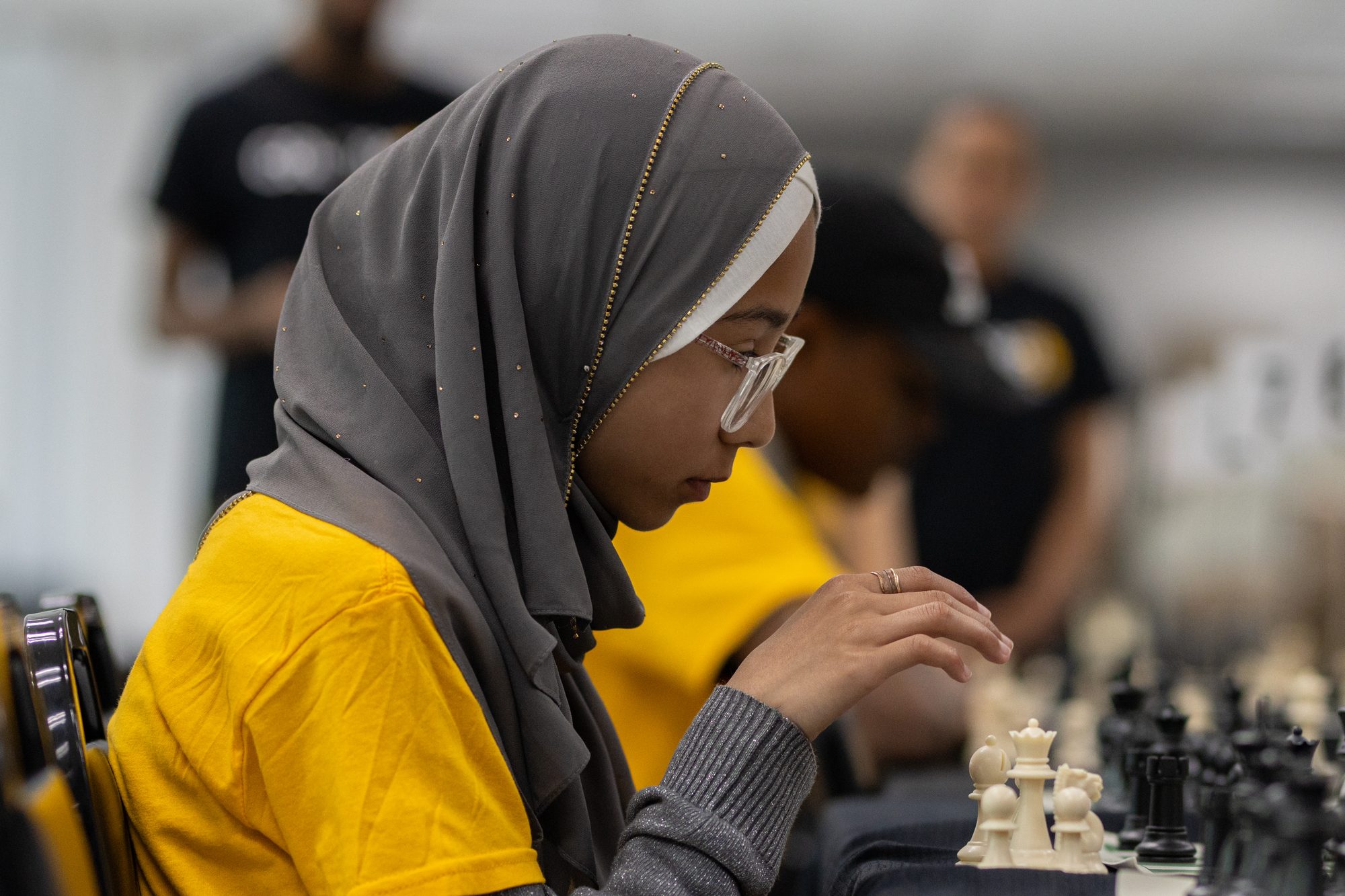 Documentary portrait, chess tournament