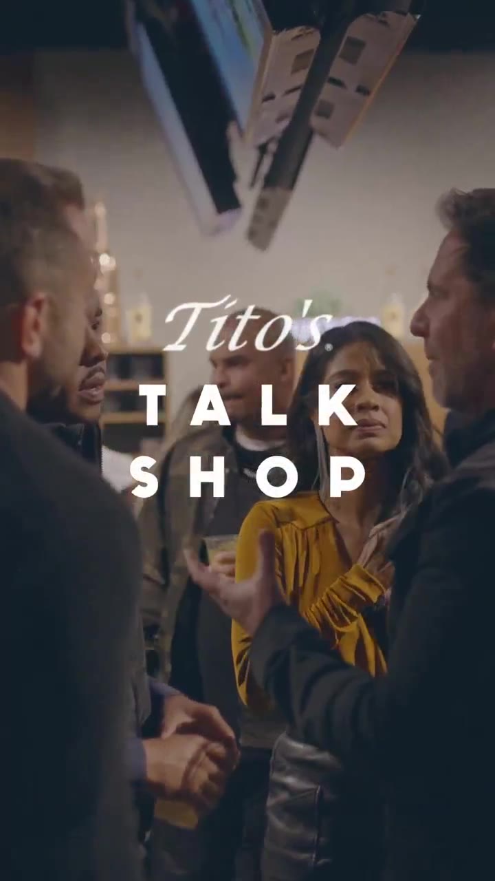 Tito's 30 second spot, still frame